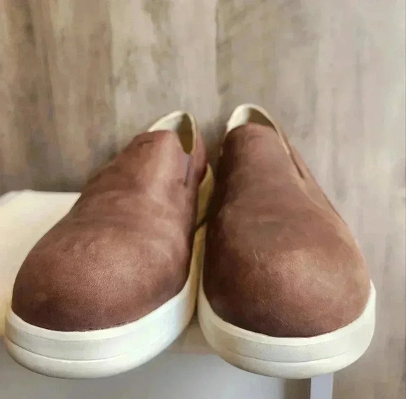 Red Wing Brown Leather Safety Slip On Steel Toe Shoes Size 8.5 Women's - Picture 3 of 9